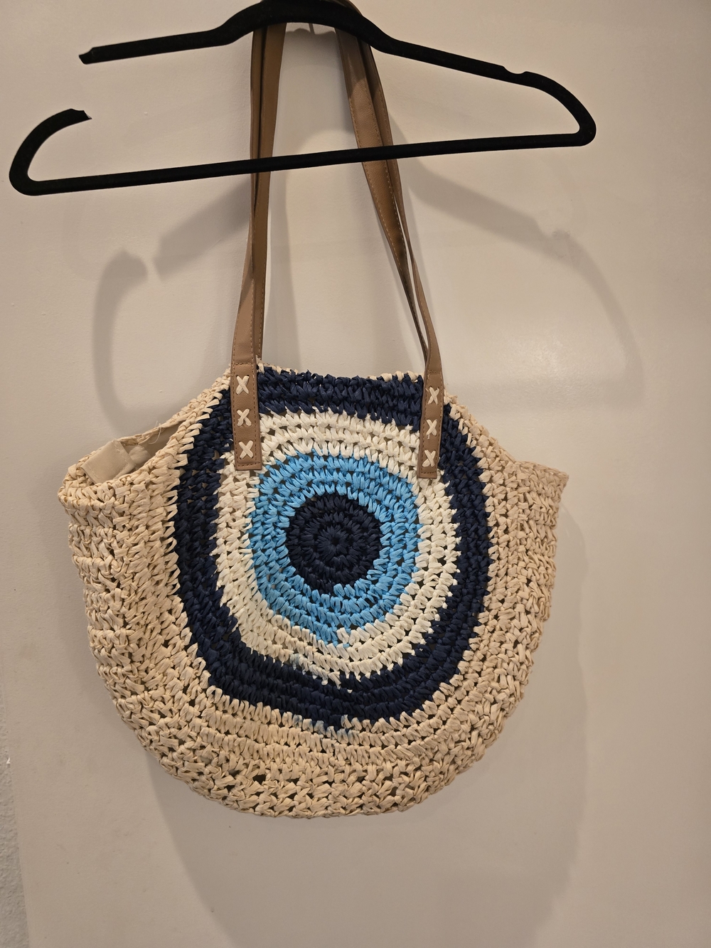Handwoven Protection Eye Tote Bag .Great For The Beach